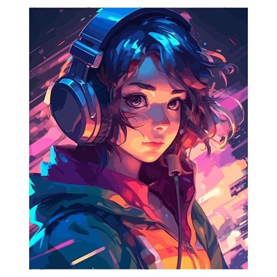 Набор для творчества Алмазная мозаика 22х32 см Красивая музыка НД-0820 - фото 69890340