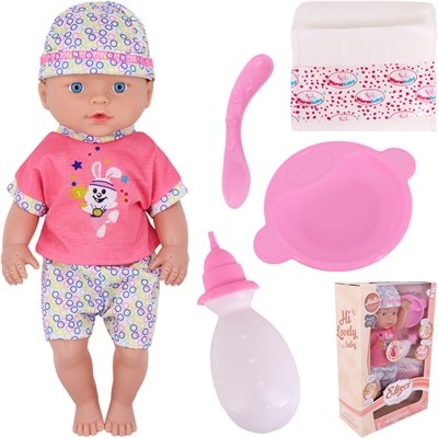 Пупс 6613-7 Eliza с аксесс. в кор. - фото 69890507