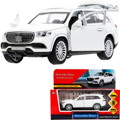 Модель MAYBCHGLS-12-WH MERCEDES-BENZ gls maybach 12 см, двери, багаж, инерц, белый Технопарк  в кор. - фото 69890666