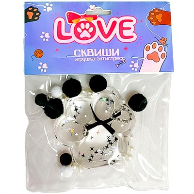 Игрушка антистресс Лапка Прозрачная MR-Cat Palm - фото 69890845