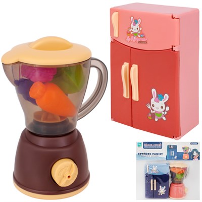 Набор быт. техники 185-9 Холодильник и блендер в пак. - фото 69890860