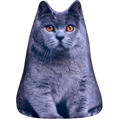 Кот серый 30см МТГ30001 - фото 69891301