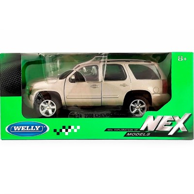 Модель 1:24 Chevrolet Tahoe, золотой 22509W - фото 69892096