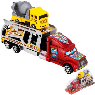 Автовоз инерционный 030-9 Городской транспорт п/к - фото 69892260