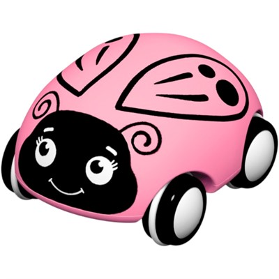 Автомобиль Машинка для малышей «Розовый жучок» 02610 /16/ - фото 69892275