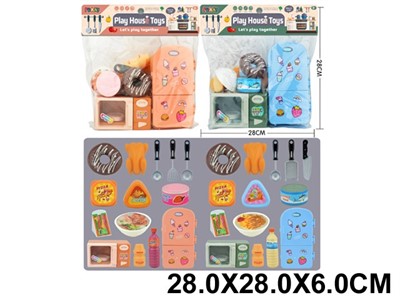 Набор посуды A6619-05 с продуктами в пак. - фото 69892320