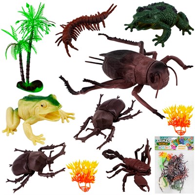 Набор Животных 3305-57 насекомые в пак. - фото 69892322