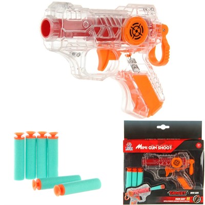 Пистолет 648-71 с мягкими пулями в кор. - фото 69892547