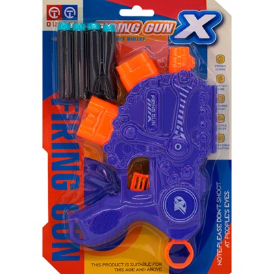 Пистолет SC-26B с безопасными пулями на блистере - фото 69892562