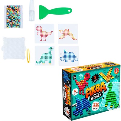 Набор ДТ Аквамозаика "Динозавры" 335 эл 05773 - фото 69892623