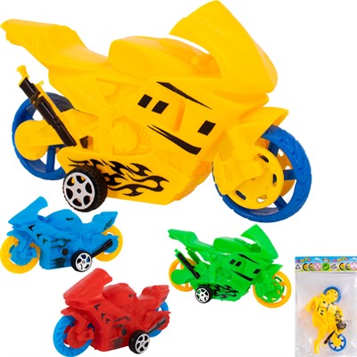 Мотоцикл инерционный 9011-5 в пакете - фото 69892682