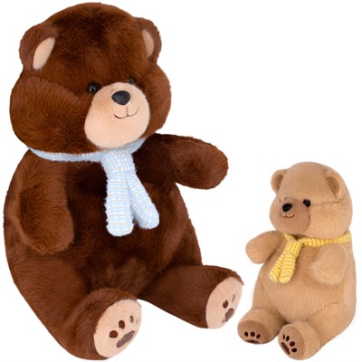 Мишка 40 см FG241101228N цвет в ассорт. - фото 69892811