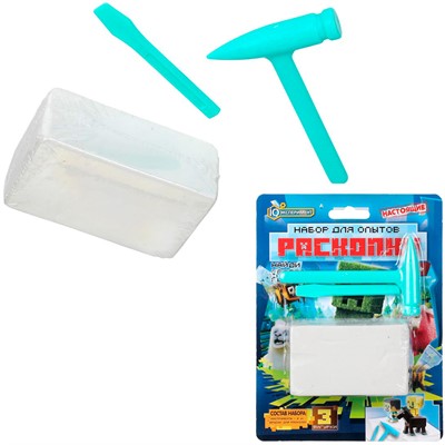 Набор Раскопки Пиксели, фигурки IQ Эксперимент FL-MNCT-01 - фото 69892814