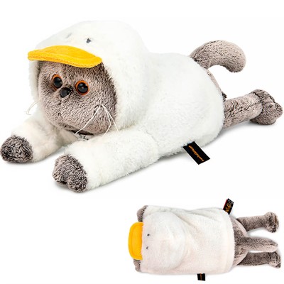 Басик в худи "Гусик" (лежачий) Kl19-002 - фото 69893250