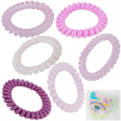 Набор резинок для волос FG250327850C Miss Kapriz 6 шт в упак. - фото 69893386