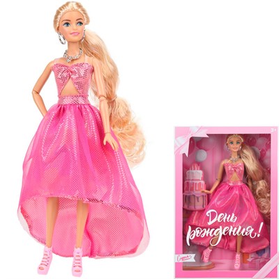 Кукла Карапуз 66001-HB8-S-BB-WOD София 29 см руки и ноги сгиб. - фото 69893884