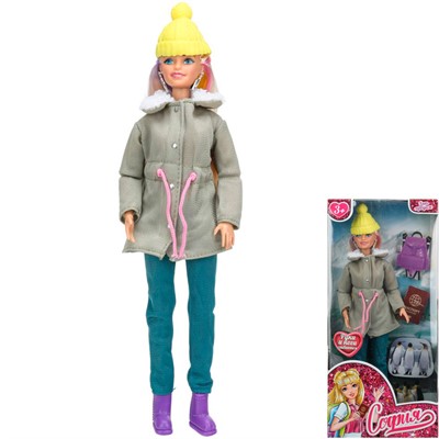 Кукла Карапуз 66001-4K2-S-BB София 29 см руки и ноги сгиб. - фото 69893892