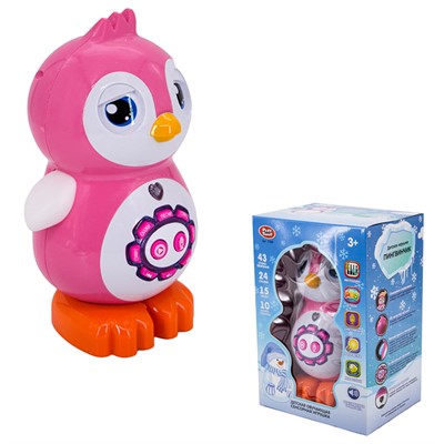 Игрушка на батарейках 7498 Пингвин рассказывает стихи,диктофон, - фото 69893994