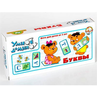 Домино умное Буквы 00650 - фото 69894154