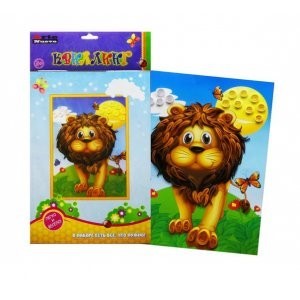 Набор для творчества Квиллинг Царь зверей QW-17 СТОК - фото 69894157