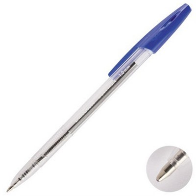 Ручка шариковая автомат синяя 0,7 мм. R-301 MATIC 38509 /Erich Krause/ - фото 69894163