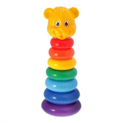 Пирамида Мишка 7 колец 1200500 - фото 69894195