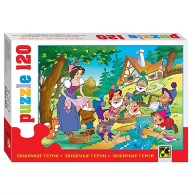 Пазл 120 Любимые герои 75030 Степ /64/ - фото 69894249