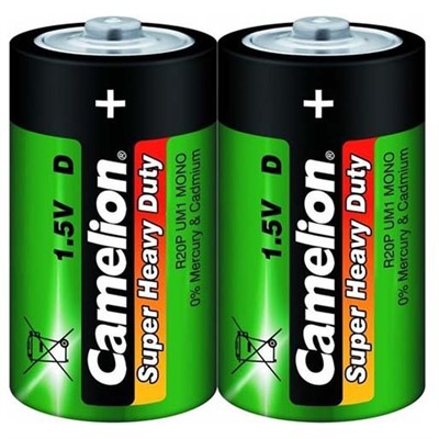 Элемент питания Camelion (2шт) R-14 tray*2 /цена за упак/ - фото 69894300