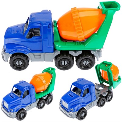 Автомобиль Добрыня Бетоновоз Городской 20см И-5195 - фото 69894327