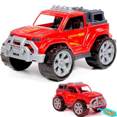 Автомобиль Легион № 3  красный 76120 П-Е /10/ - фото 69894331