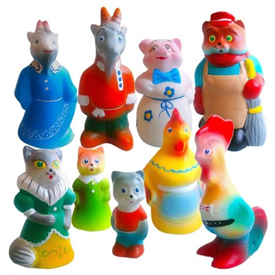 Набор резиновых игрушек Кошкин дом СИ-310 - фото 69894610