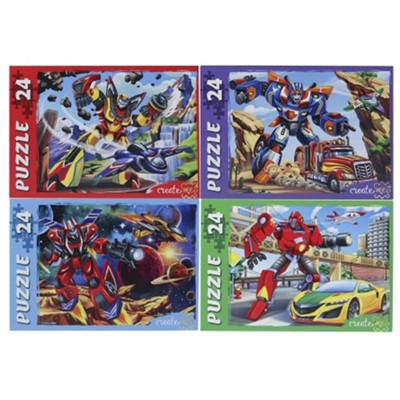 Пазл 24 Мир трансформеров №12 П24-5630 - фото 69894977