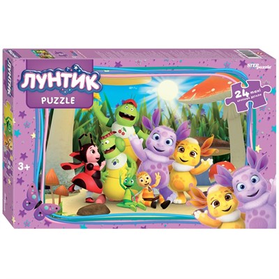 Пазл Макси 24 Лунтик (new 1) 90089 Степ /12/ - фото 69895144