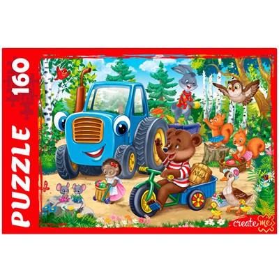 Пазл 160 Веселый трактор П160-3198 - фото 69895350