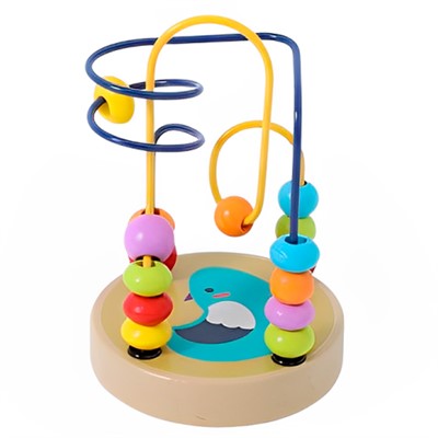 Деревянный Лабиринт Серпантин Птичка ИД-3156 - фото 69895402