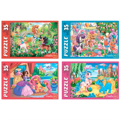 Пазл 35 Королевские пони №2 П35-2718 - фото 69895406