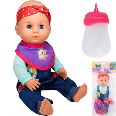 Пупс Miss Kapriz MK2275K-30C 30 см. с аксесс. в пак. - фото 69895437