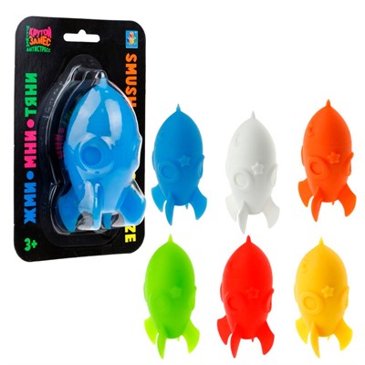 Игрушка Крутой замес ракета 11*5cm, 6цв в асс. 1Toy Т23233 - фото 69895465
