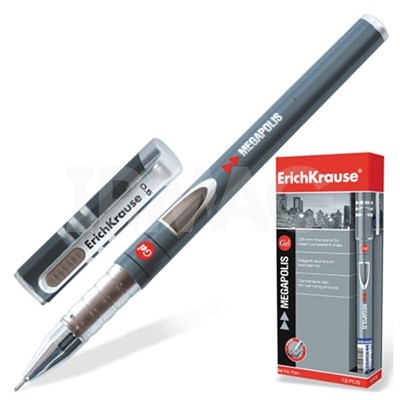 Ручка гелевая синий 0,7 мм. MEGAPOLIS GEL 92 /Erich Krause/ - фото 69895500
