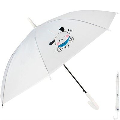 Зонт 53.5см FG230920036 матовый однотонный Собачка - фото 69896104