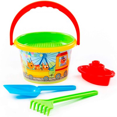 Песочный набор "Три кота" №9 "Юнга" 73669 П-Е /20/ - фото 69896543