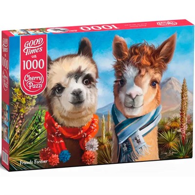 Пазл 1000 Друзья-альпаки Cherry Pazzi CH30455 - фото 69896846