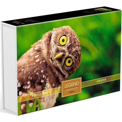 Пазл 500 LEGEND ZooStyle-Мудрая сова- 500ПЗ2_27067 - фото 69897235