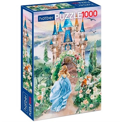Пазл 1000 эл. По дороге в замок 1000ПЗ2_30305 Hatber - фото 69897242