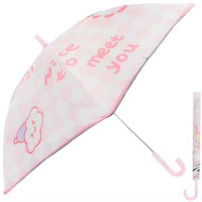 Зонт 55см FG240523379N со светоотражающим эл. - фото 69897251