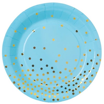 Тарелка 10 шт, 18 см синий FG240525071L-1 - фото 69897400