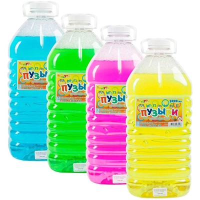 Мыльные пузыри Радуга для пистолетов и автоматов 5000мл - фото 69897410