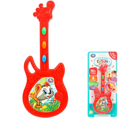 Гитара 15+ песен и звуков 2310M0001-R - фото 69897472