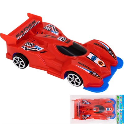 Машина инерционная M006 Спортиная в пакете - фото 69897666