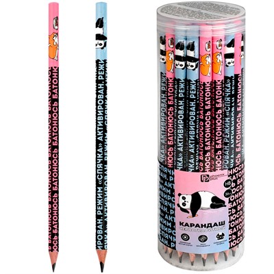 Карандаш ч/г Герои с характером ассорти 70078 - фото 69897848